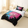 thumbnail image 2 of Erosebridal Watercolor Ice Cream Drip Twin Comforter Sets,Kids Baseball Ball Games Bedding Set For Boys,Reversible,2pcs, 2 of 7