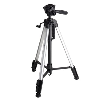 TAKAMA Aluminum Video Tripod With Fluid Head - 75mm Bowl, Extends To 5.5 Feet