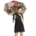 thumbnail image 3 of Ghostbusters Folding Umbrella Auto Umbrella Anti-UV Protection Lightweight Water-Resistant Portable Rain Umbrellas, 3 of 7