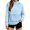 Solid Color, variant on Tqcoqu Womens Solid Color Half Zip Hooded Jacket, Lightweight Long Sleeve Pullover Anorak Windbreaker with Pocket & Drawstring