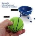 thumbnail image 2 of Lubelski Mini Basketball Toy Wear Resistant Ultra-high Elastic Eco-friendly Non-inflatable Rubber Small Ball Toy for Children, 2 of 8