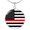 Luxury Necklace (Gold), variant on Thin Red Line American Firefighter Circle Necklace Stainless Steel 24 Inch Chain Silver Tone or Gold Tone