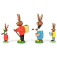 thumbnail image 5 of Alexander Taron Set of 4 Richard Glaesser Bunny Family Easter Figures 4.5", 5 of 6