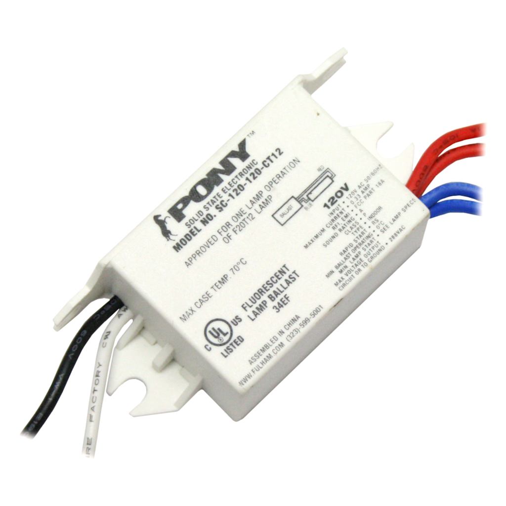 0.87 Ballast Factor 120 Volt Instant Start Lamp Fluorescent Ballast Fulham Workhorse 33 WH33-120-L - 1