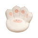 thumbnail image 2 of Cojín de peluche en forma de pata de gato, almohada suave y cómoda con diseño adorable, asiento versátil para sillas de oficina, sillas gaming y decoración del hogar, gris/morado/blanco, 45x40x13 cm, 2 of 6