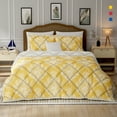 thumbnail image 2 of Color Sense 100% Cotton Printed Quilt Percale Set, Soft & Luxurious Feel, 3-Piece Percale Set King Landour, 2 of 9