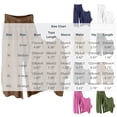 thumbnail image 3 of Guluxicc Women's Cotton Linen Outfit Sets Solid V-Neck Tops Wide Leg Pants Casual Fall Set, 3 of 6