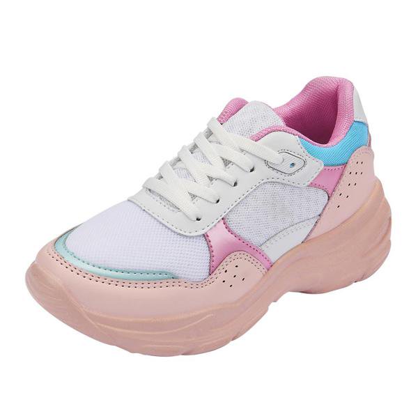 SNEAKER BLANCO CON DETALLES MULTICOLOR Mundo Terra 022636