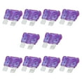 thumbnail image 2 of Unique Bargains 10 Pieces 3A Purple Automotive Car ATO  Fuses, 2 of 2