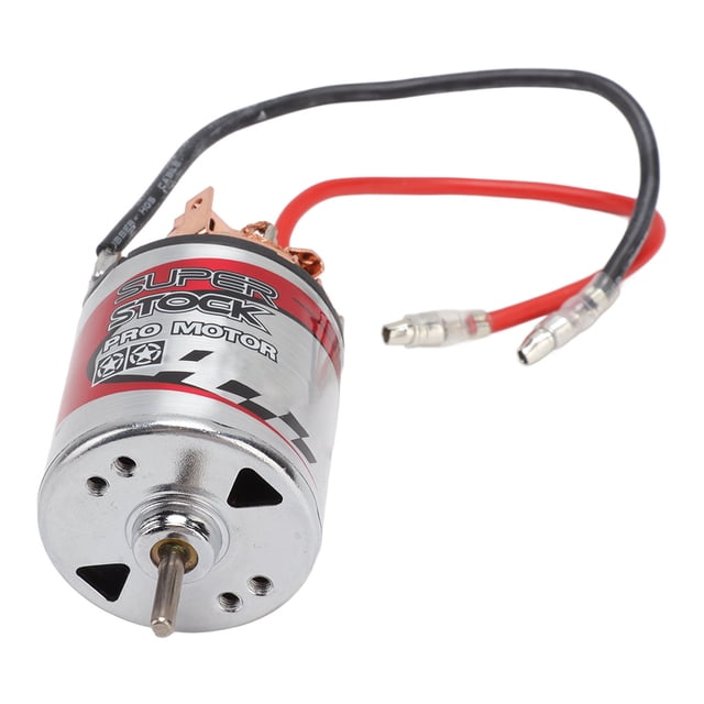 Motor de cepillo RC tipo 540 adecuado para grúas RC tipo 12t motor de cepillo de carbono reemplazable exterior impermeable motor de cepillo de alta torsión