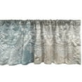 thumbnail image 2 of Ambesonne Oriental Window Valance, Traditional Lace Farmhouse, 54" X 18", White Pale Seafoam Dusk, 2 of 5