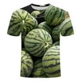 thumbnail image 1 of Chemise d'Été Imprimée 3d Melon D\'eau Hip Hop pour Hommes, Personnalité, Manches Courtes, Alternative à la Mode, Col Drôle, Grande Taille, Belle Chemise Deng, 1 of 6