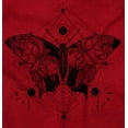 thumbnail image 2 of Butterfly Symbolism Spirit Animal Womens Fitted Plus Size Graphic Tee Brisco Brands 3X, 2 of 4
