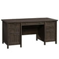 thumbnail image 3 of Home Square 2-Piece Set with Executive Desk & Library Base Cabinet in Coffee Oak, 3 of 21