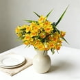thumbnail image 5 of Artificial Flowers,1PC 10 Artificial Daffodils 14.6 Inch Yellow Flowers S Flowers Realistic Daffodil Flower Arrangement For Indoor Outdoor Home Garden Wedding Easter Decor, 5 of 9
