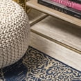 thumbnail image 4 of JONATHAN Y SANTA MONICA 2 x 10 Runner Rug, Tuscany Ornate Medallions - Navy/Beige, SMB121A-210, 4 of 10