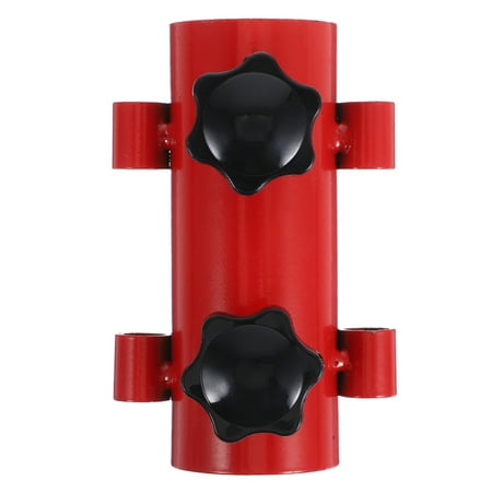 ITSELFER Tent Poles Holders 2pcs Awning Support Poles Stand Fixed Feet Base Support For Tarp Tube String Light Rod Shade Canopy Garden Backyard Hiking Fishing Umbrella Outdoor