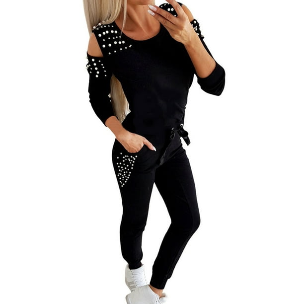 jogger pants and sweatshirt set