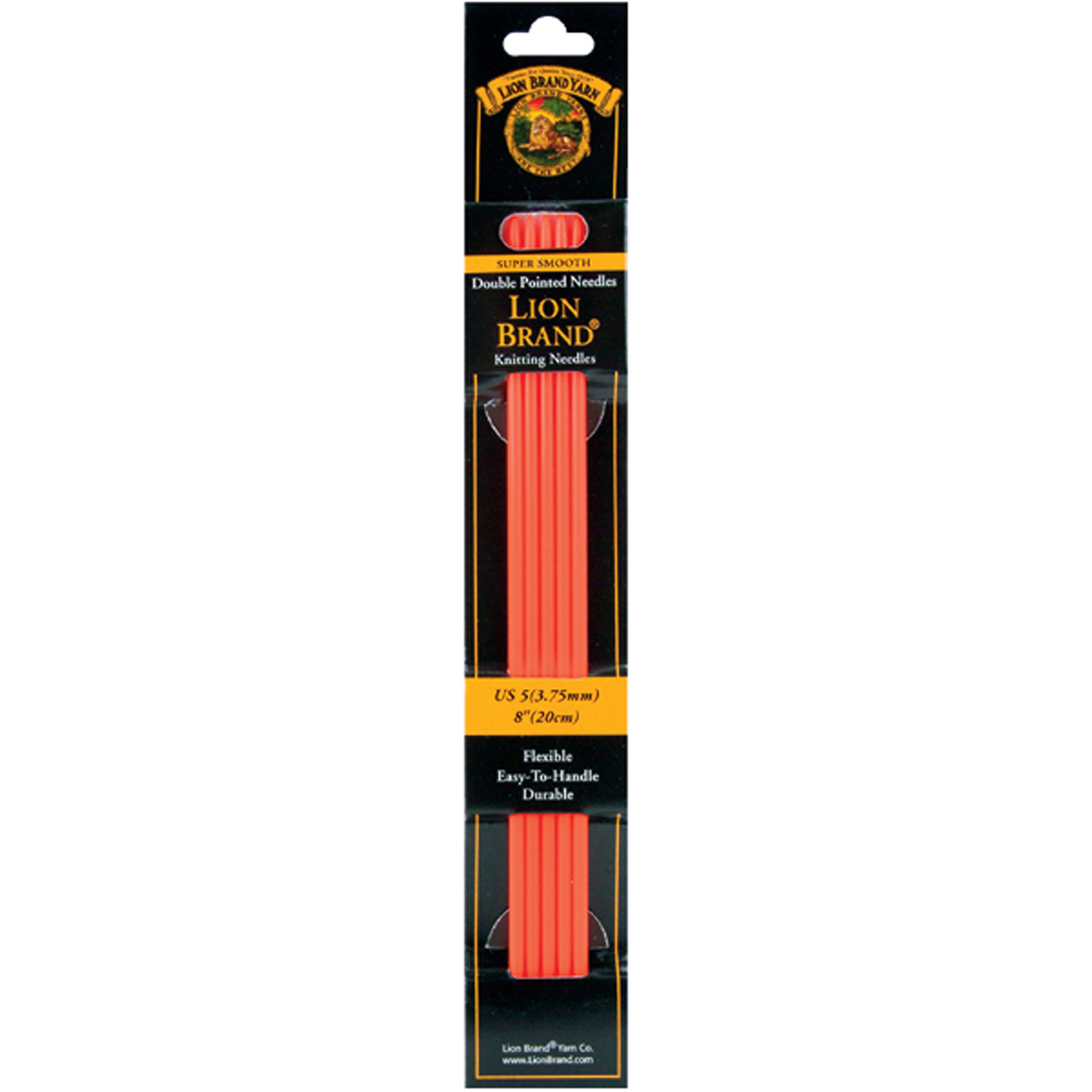 Double Point Knitting Needles 8" 5/PkgSize 5/3.75mm