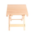 thumbnail image 3 of Tabouret Pliant en Bois, Tabouret Pliant Portable Multifonctionnel pour Extérieur, 3 of 8