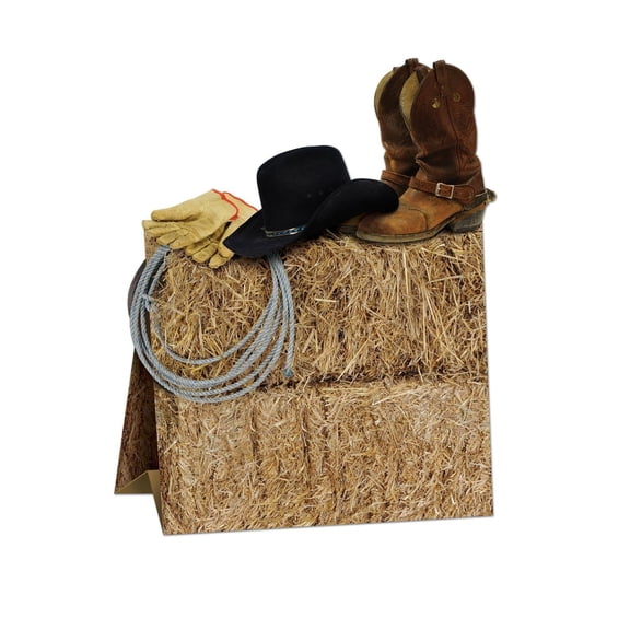 12 Pack Beistle 3-D Western Party Centerpiece