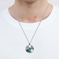 thumbnail image 5 of Seagull Stunning Glass Circular Pendant Necklace - Women's Necklaces, 5 of 5