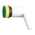 thumbnail image 4 of Cepillo de limpieza eléctrico de 3 engranajes, plástico multifunción inalámbrico con mango extendido, herramienta de limpieza de cepillo eléctrico para cocina, blanco, 800mah, 4 of 12