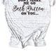thumbnail image 3 of Camiseta informal de verano de manga corta para mujer para la oficina, citas y compras, talla L, camiseta gris grafito con fuente negra, 3 of 6