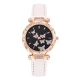 thumbnail image 1 of Relojes de cuarzo para mujer populares, modernos y personalizados, relojes sencillos, cinturones digitales de mariposa, relojes, 1 of 6