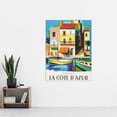 thumbnail image 2 of Nathan Visit Cote D'azur Railway Travel Advert Extra Large Art Print Wall Mural Poster Premium XL, 2 of 3