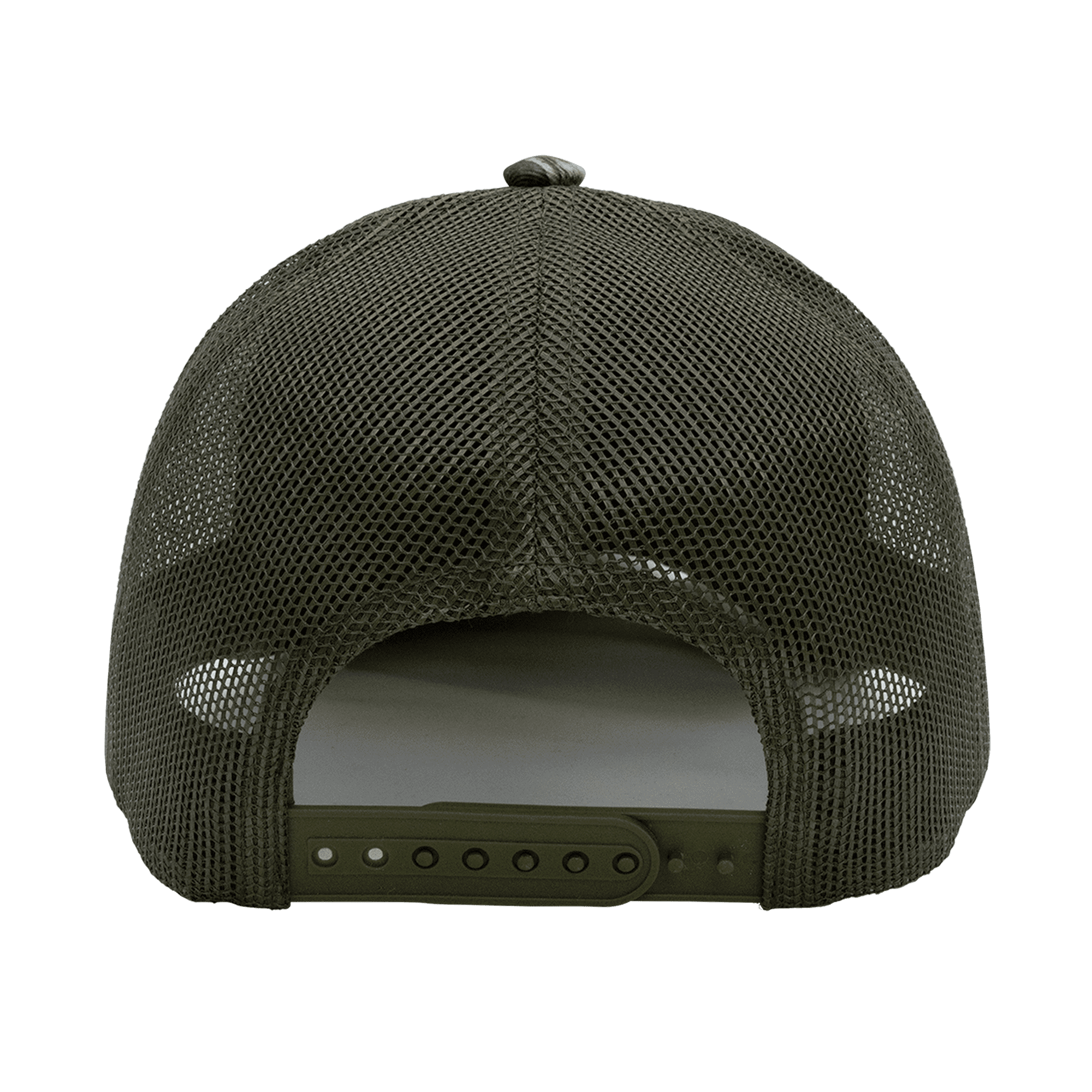 6 Panel Rubber Patch XRC Camo Mesh Back Curved Bill, OSFM
