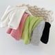 thumbnail image 3 of Gibobby Camisa Elegante Top de verano para niñas, ropa interior de mezcla de algodón para niños, camisola para niñas, camiseta interior para niños, camiseta para bebés para （Blanco， 4-5 Años), 3 of 5