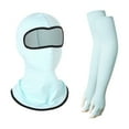 thumbnail image 2 of Balaclava Face Mask and Sleeve, Summer Cooling Neck Gaiter, UV Protector Motorcycle Ski Scarf for Men & Women, 2 of 5