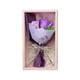 thumbnail image 2 of Caja regalo romántica de ramo de jabón de rosas - 5 rosas jabones, decoración de bodas y hogar, arreglo floral duradero, 2 of 3