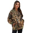 thumbnail image 7 of Yuyamidu Womens Deer Camo Hoodies Long Sleeve Casual Winter Fashion Tops, Size M, 7 of 7