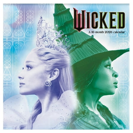 Wicked Wall Calendar, 16 Months, by Treads International