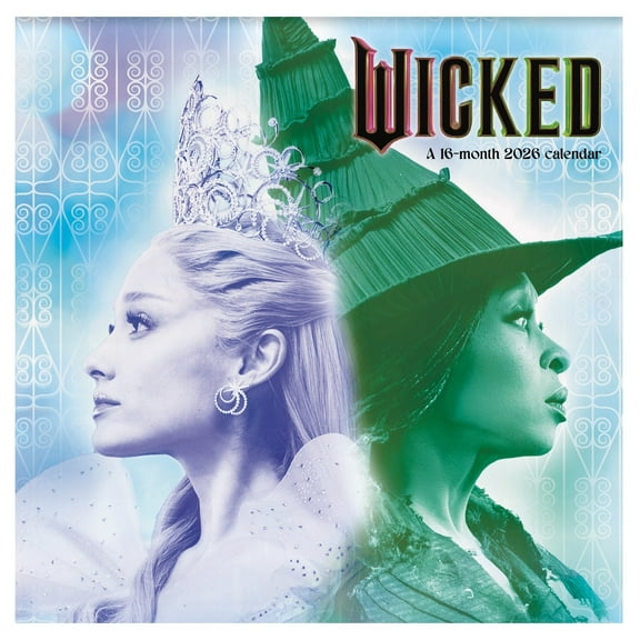 Wicked Wall Calendar, 16 Months, by Treads International