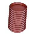 thumbnail image 2 of 12 piezas de 11.81 "Bandejas de plantas de planta para macetas para plantas para exteriores Rojo, 2 of 8