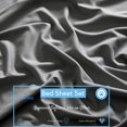 thumbnail image 3 of Yamel Home - Queen Size Bed Sheet Set- Luxurious Feeling 2000 - Deep Pockets up to 16'' Wrinkle Free - Grey, Queen, 3 of 5