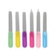 thumbnail image 1 of Unique Bargains 6 Pcs Limas de Uñas de Acero Inoxidable Doble Cara Duraderas Colores Mezclados, 1 of 6