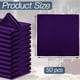 thumbnail image 2 of Servilletas de satén P Pothuiny, color morado sedoso, 43 x 43 cm, 50 unidades, 2 of 7