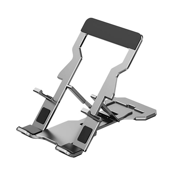 Foldable Table Phone Stand Phone Holder Bracket Ultra-thin & Angle Adjustable Aluminum Alloy Cradle Dock For IPads Smart Phone