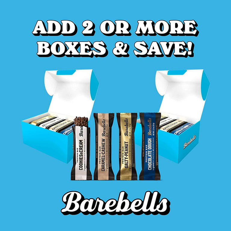 Barebells Protein Bars Variety Pack - 12 Count, 1.9oz Bars