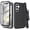 Black Pro, variant on 6GOODEALS Compatible for Samsung Galaxy S26 FE Case Screen Protector Belt Clip Holster, Lime Camo
