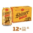 thumbnail image 3 of Shiner Bock American-style Amber Lager Craft Beer, 12 pack, 12 fl oz Can, 4.4% ABV, 3 of 16
