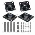 thumbnail image 2 of 8-Pack Furniture Leg Mounting Plates for Sofas, Couches, and Chairs, 2 of 3