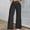 Black, variant on ZZwxWA Womens Wide Leg Pants Dressy Hollow out High Waist Flare Pant Loose Casual Sexy Aesthetic Club Y2k Trousers