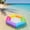 Hot Pink, variant on Inflatable Pool Bed Large Water Floating Sofa with Headrest, Thickened PVC Blow Up Pool Float for Adults, Summer Beach Lounger for Swimming Pool Party, Stable Anti-Tip Raft, Transparent Watermelon