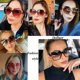 thumbnail image 2 of Ubiuo Oversized Square Sunglasses For Women Big Large Wide Fashion Shades For Men 100% Uv Protection Unisex, 2 of 4
