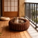 thumbnail image 5 of Camas de peluche con forma de donut para perros pequeños, camas redondas para dormir, sofás cama para perros y gatos, cómodas almohadas cálidas, camas cueva de 40 cm, camas lavables de felpa suave co, 5 of 6